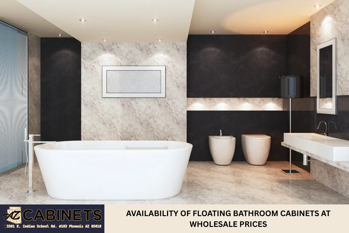 Availability of Floating Bathroom Cabinets at Wholesale Prices