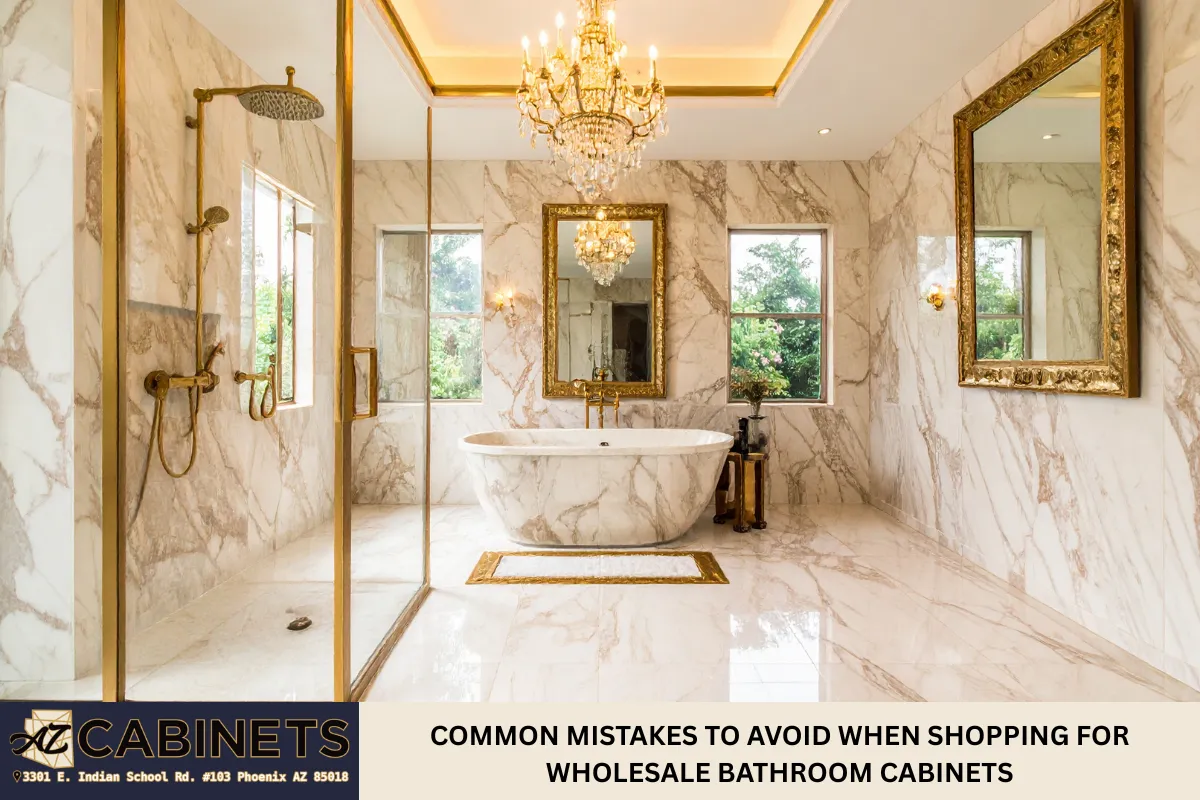 Common Mistakes to Avoid When Shopping for Wholesale Bathroom Cabinets