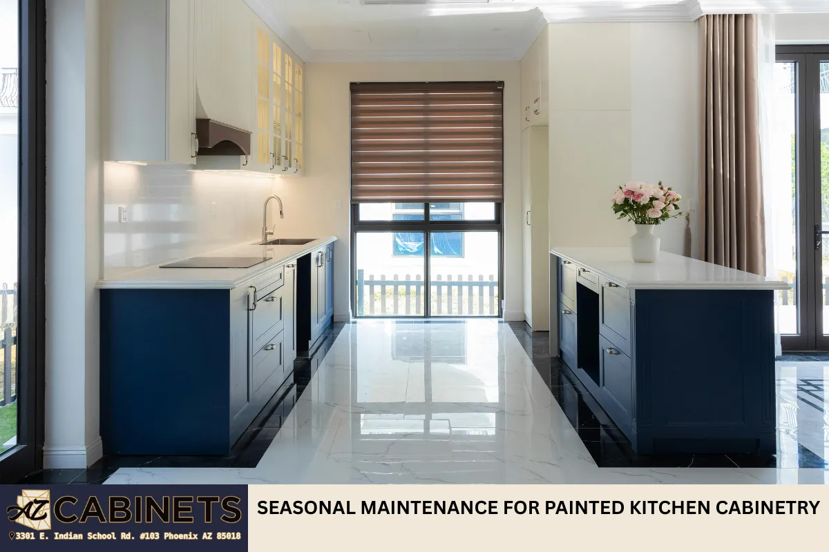 Seasonal Maintenance for Painted Kitchen Cabinetry