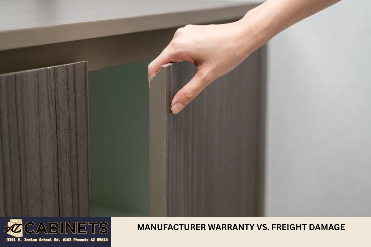 Manufacturer Warranty vs. Freight Damage